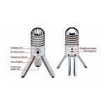 Micrófono Samson MTR - USB Vintage Trípode - Imagen 6