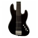 Bajo Squier V 5 Cuerdas Deluxe Jazz Bass Activo Negro - Imagen 2
