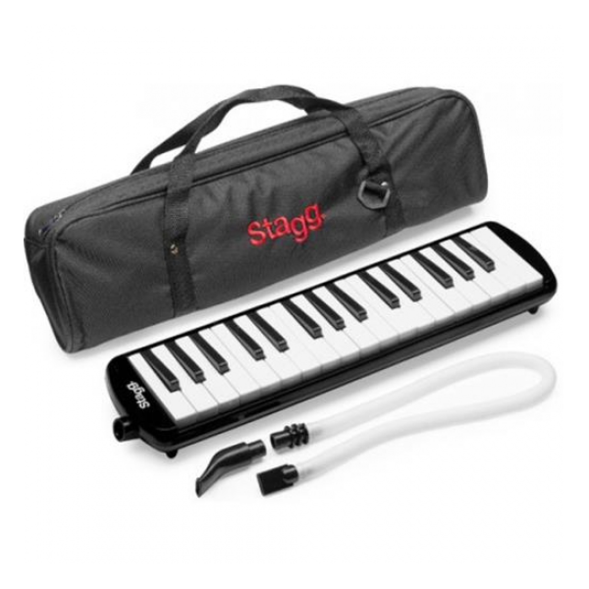 2652_4.jpg Melodica Stagg Melosta 32 Notas Piano Negra - Imagen 1