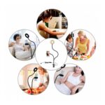 Anillo De Luz Para Selfies Con Clip Botonera Y Base Maleable - Imagen 6