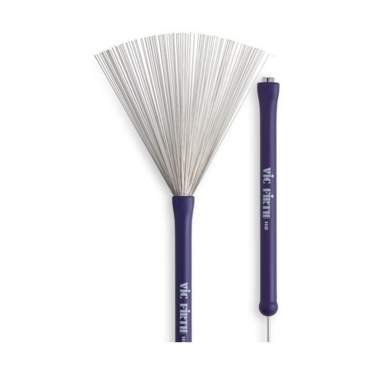 27467_4.jpg Escobillas Vic Firth Hb Heritage Retractil Mango Goma - Imagen 1