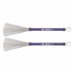 Escobillas Vic Firth Hb Heritage Retractil Mango Goma - Imagen 2