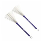 Escobillas Vic Firth Hb Heritage Retractil Mango Goma - Imagen 3