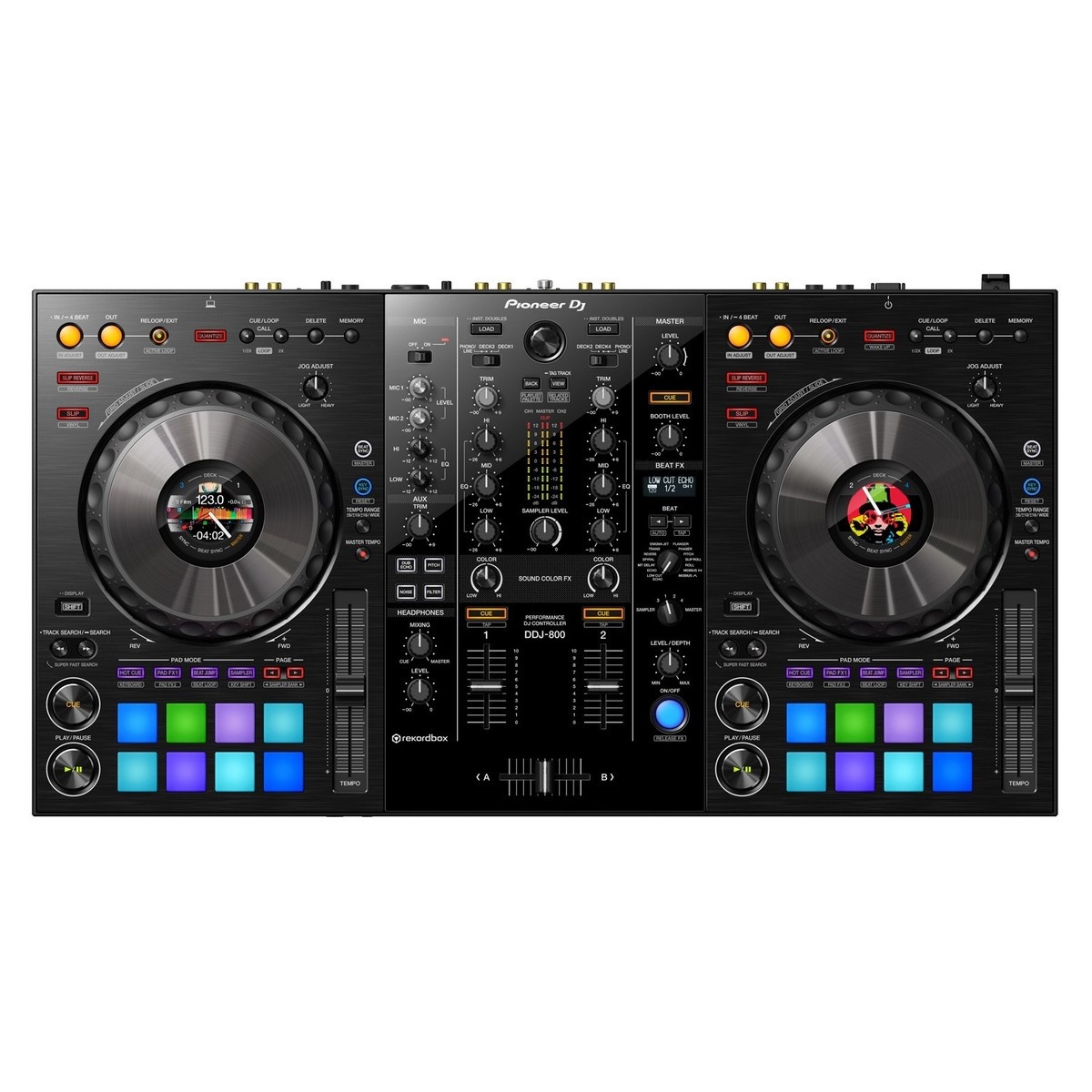 27649_4.jpg Controlador DJ Pioneer DDJ-800, 2 Canales, Interfaz Integrada, Displays en Jog, Rekordbox - Imagen 1