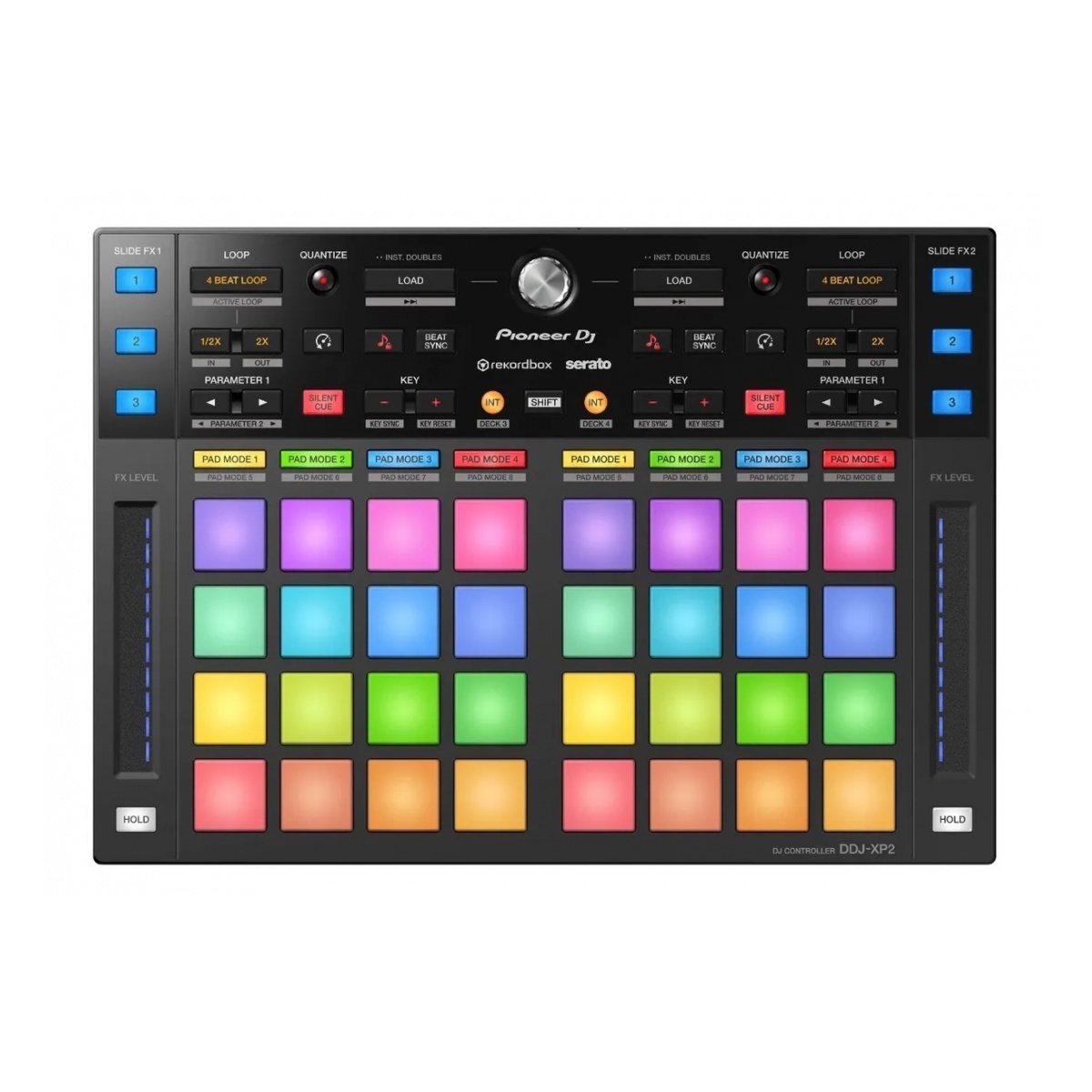 27665_4.jpg Controlador DJ Pioneer DDJ-XP2, 32 Pads, Control DVS, Rekordbox, Serato DJ, USB - Imagen 1