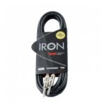 Cable Plug 1/4 - Plug 1/4 Standard C/Corte X 3 Mts.