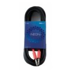 Cable 6 Mm. Plug 1/4 - Plug 1/4 Standard C/Termo. X 6 Mts.