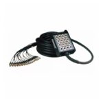 Manguera De Sonido Lexsen PATCH16 12x4, 12 Canales - 4 Envios 30M