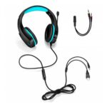 Auriculares Gamer Chic Azul j10 - Imagen 3
