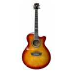 Guitarra Electroacústica Washburn Ea15 Iced Tea - Imagen 4