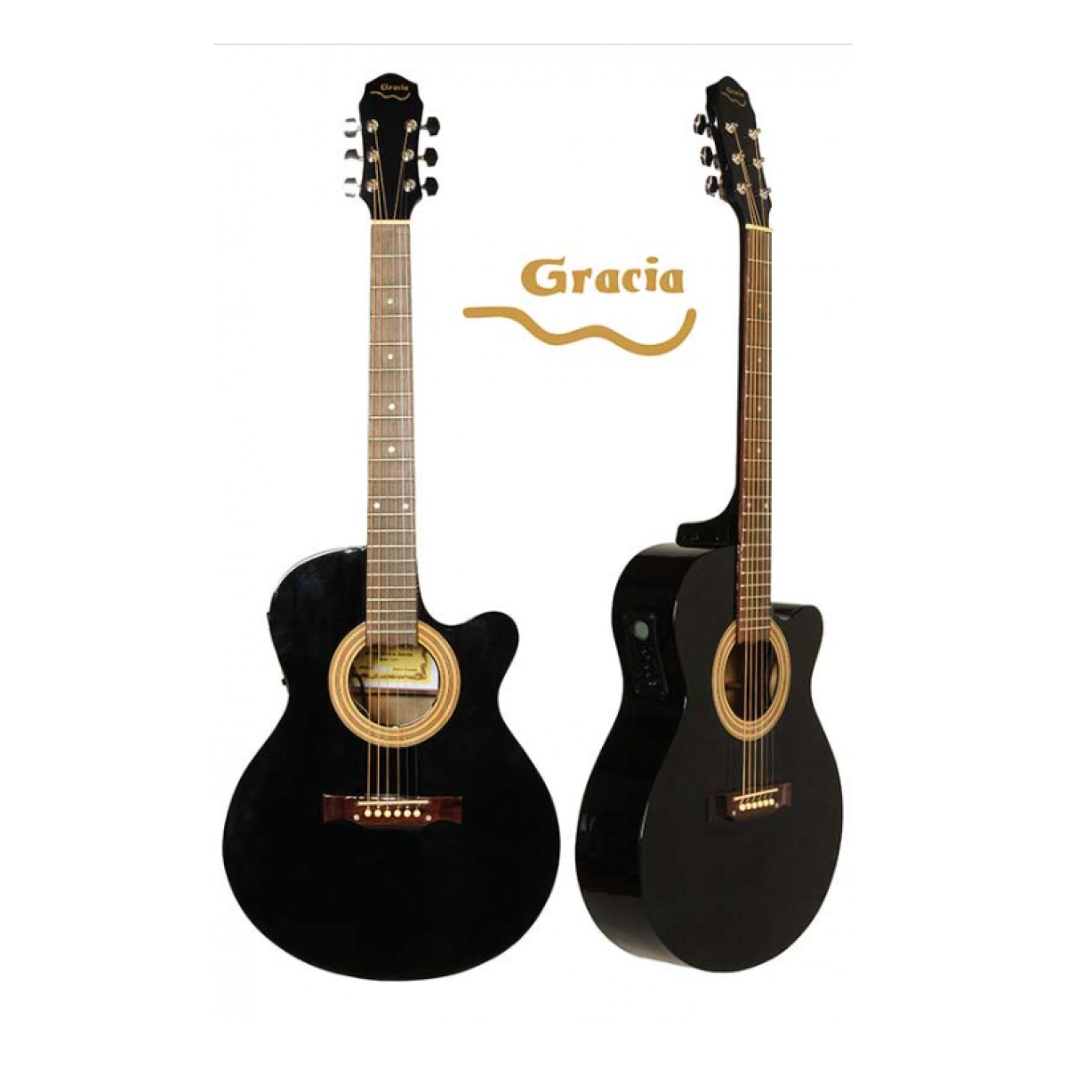 30289_4.jpg Guitarra Electroacústica Gracia Eq300 Eq Prener Negra - Imagen 1
