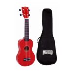 Ukelele Soprano Mahalo Red Mr1Rd C/Funda