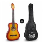 Guitarra Clásica Smith Sunburstst Funda Incluida - Imagen 3