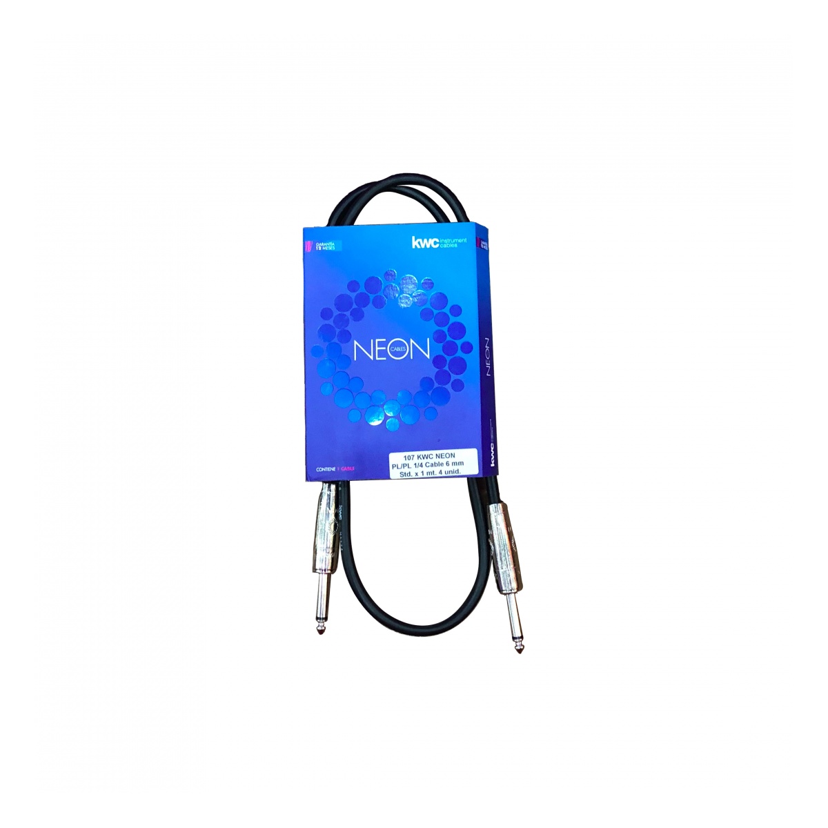 31612_4.jpg Cable Kwc Kw107 6 Mm. Plug 1/4 - Plug 1/4 - Imagen 1