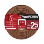 Cable 1X2.50 Mm Trefilcon Marrón