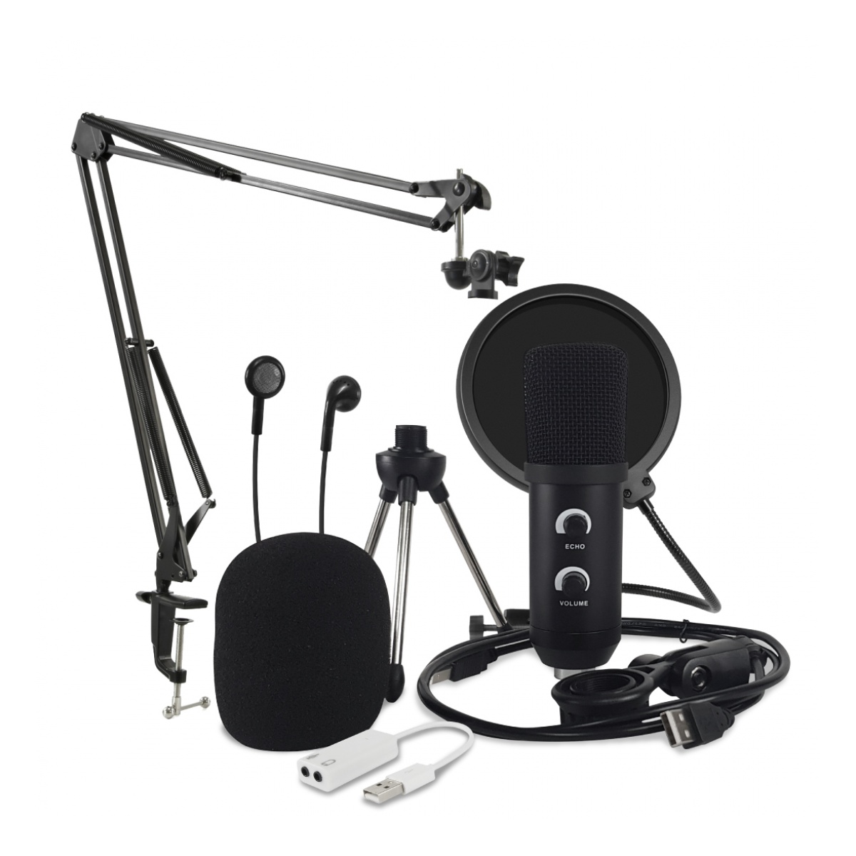 32294_4.jpg Kit Micrófono Nox BM700USB - Condenser Cardioide - Imagen 1