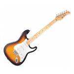 Guitarra Eléctrica Tipo Legacy Strato, Mastil Y Trastera De Maple - Imagen 2