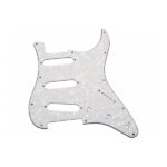 Pickguard Blanco Perlado Para Guitarra Ssslegacy/Stratocaster