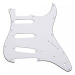 Pickguard Blanco Para Guitarra Ssslegacy/Stratocaster