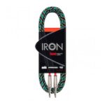 Cable Kwc Iron Plug/Plug Mallado X 3 Metros Verde