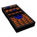 Controlador DJ Behringer CMD DV-1, MIDI USB, 8 Encoders, 4 Faders, 34 Botones Asignables
