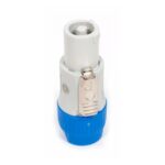 Ficha Conector Powercon Blanco Macho (Out) Seetronic Sac3fcb - Imagen 3