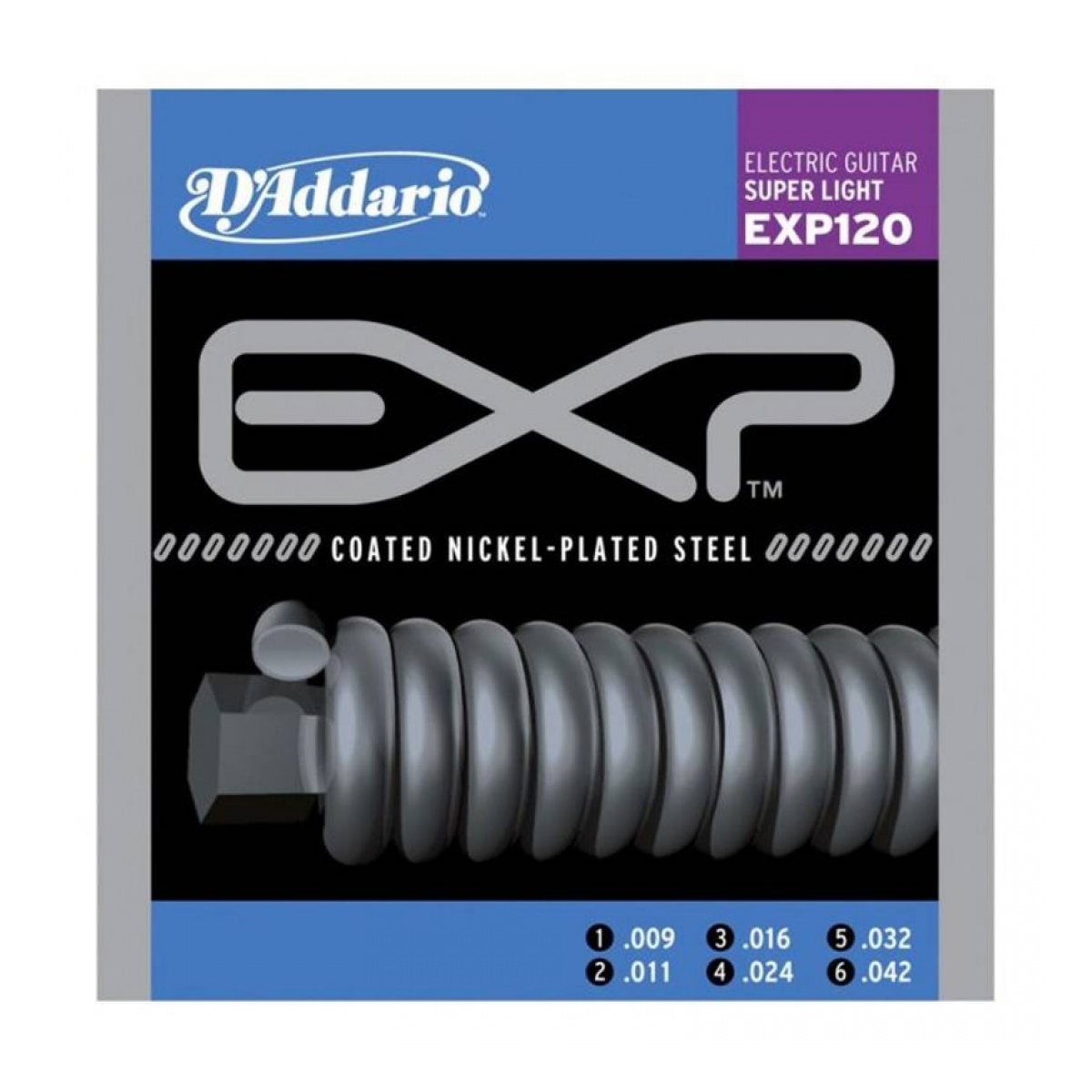 32997_4.jpg Encordado Daddario Exp120 009-042 Guitarra Eléctrica - Imagen 1