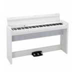 Piano Eléctrico Usb Mueble Fuente 3 Pedales Korg Lp380u blanco - Imagen 2