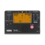 Afinador Cromático Y Metrónomo Korg Tm-60 Black