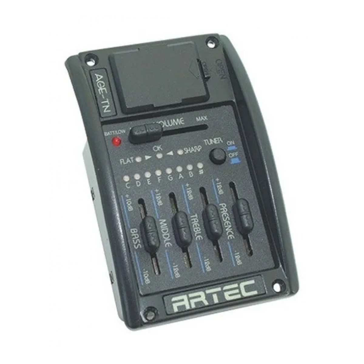 34636_4.jpg Ecualizador Activo Artec 4 Bandas Con Afinador Para Guitarra Criolla O Acústica - Imagen 1