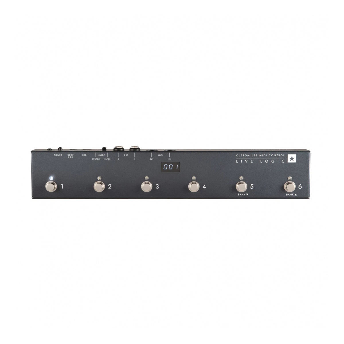 34800_4.jpg Pedalera Blackstar Controlador Midi 6 Switch Live Logic - Imagen 1