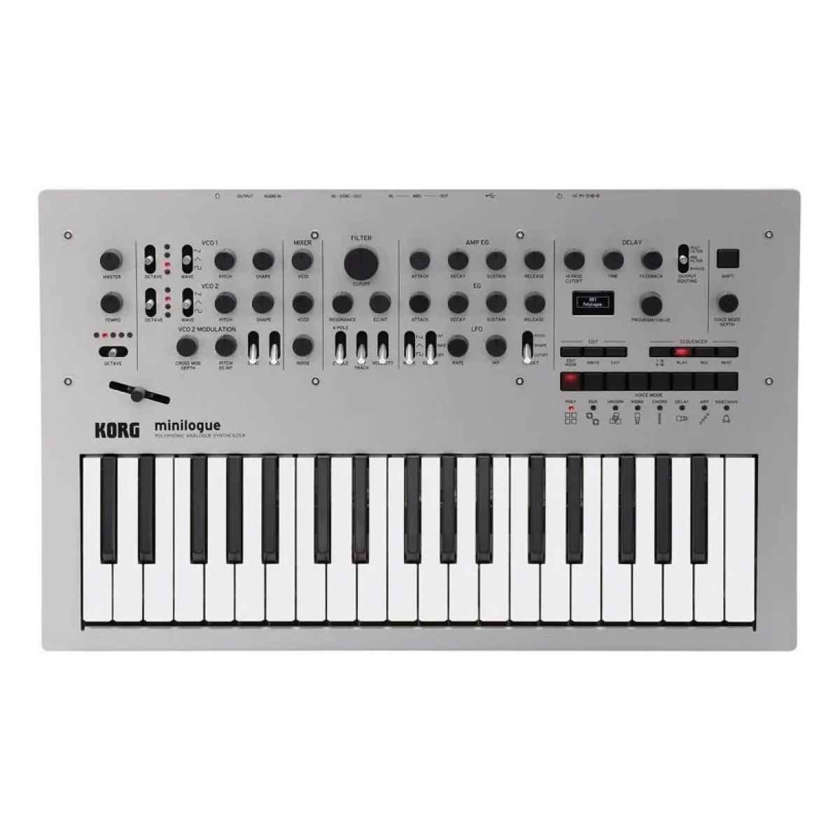 34963_4.jpg Korg Minilogue Sintetizador Analógico Polifónico 37 Teclas - Imagen 1