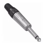 Ficha Conector Plug 6.5 Mono Neutrik NP2C