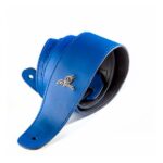 Correa Magma Serpiente Cuero Azul Elect Logo Metal