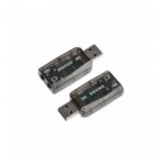 Usb Sound Car, Doble Jack 3.5Mm Para Auricular Y Micrófono