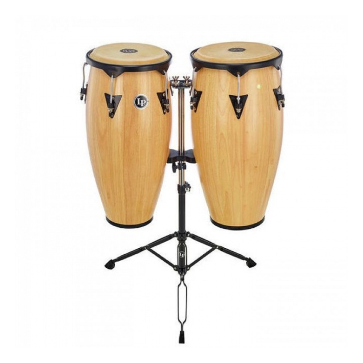 36499_4.jpg Set De Congas Lp City 10 10 Wood Natural - Imagen 1