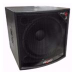 Subwoofer Activo Apogee A18 - 18" 350W RMS Fibrofácil