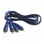 Cable 2 Rca/2 Rca Lujo 4 Mts