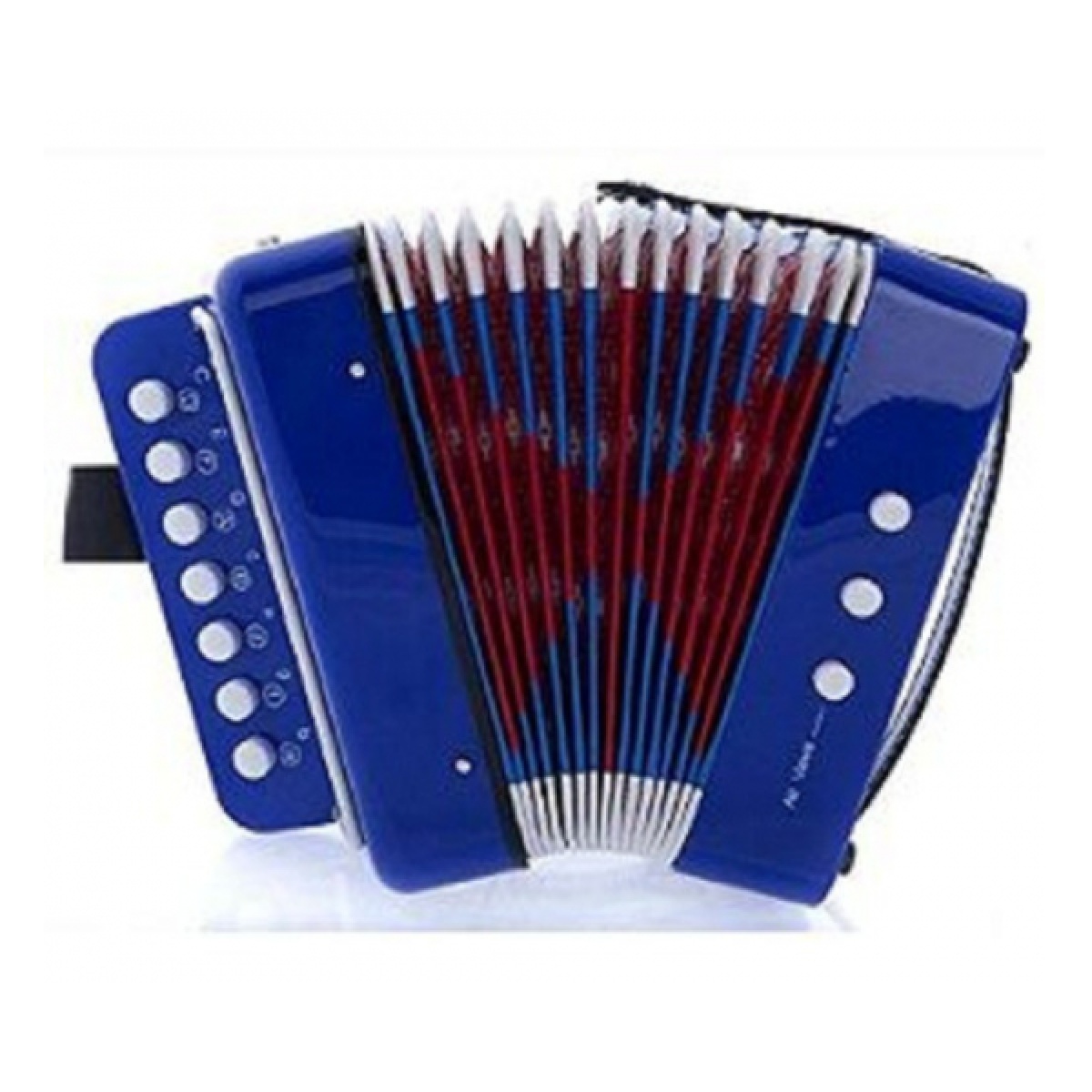 37608_4.jpg Acordeon Redtone Rt05Ac7 Para Niños 7 Botones Azul - Imagen 1