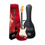 Guitarra Electrica Stratocaster Vintage Series SX SST62+/3TS Candy Apple Red - Imagen 5