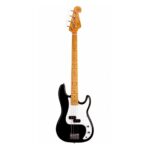 BAJO ELECTRICO PRECISION BASS 4 CUERDAS NEGRO MAPLE SX SPB57+/BK