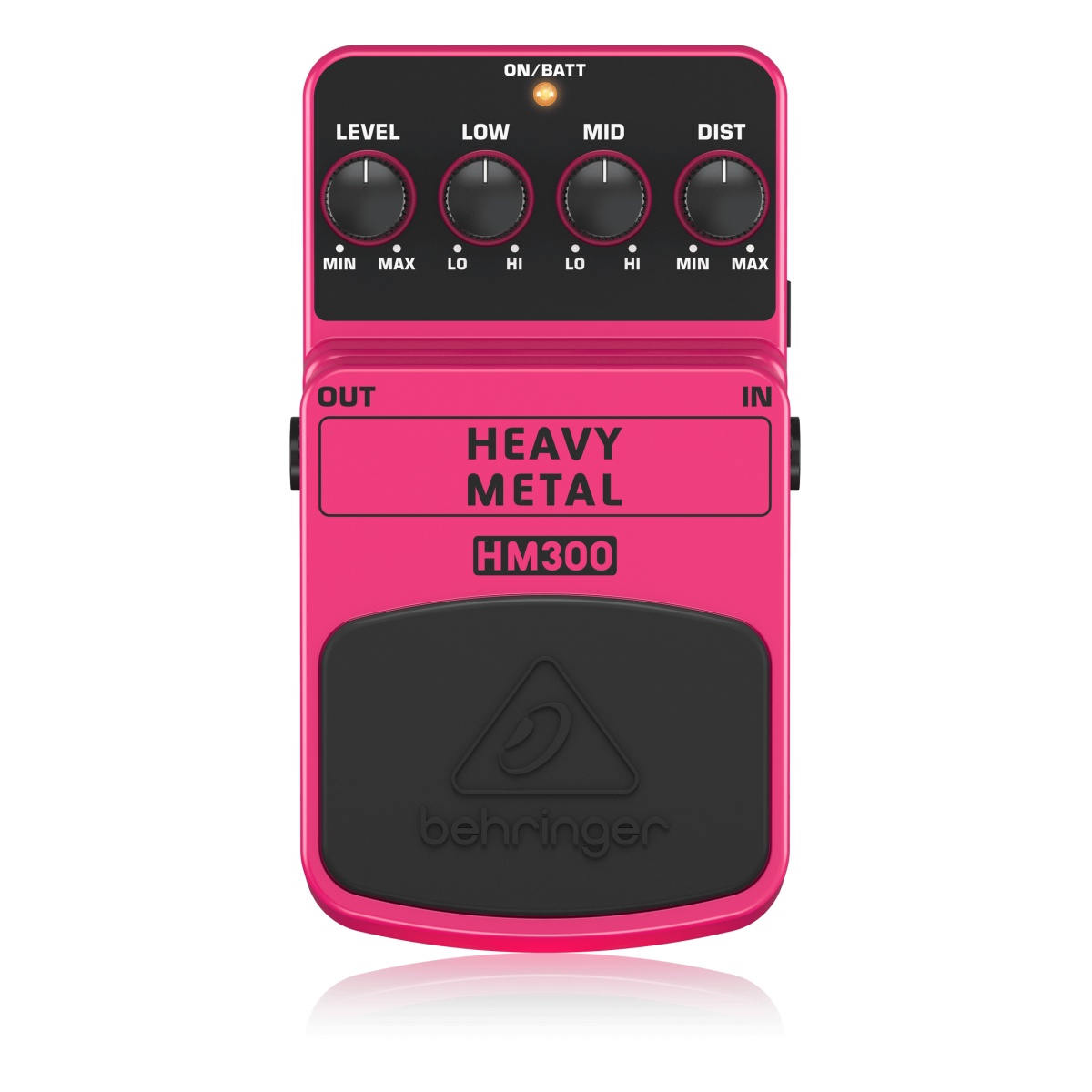 38147_4.jpg Pedal De Efecto Behringer Hm300 Distorsión Heavy Metal - Imagen 1