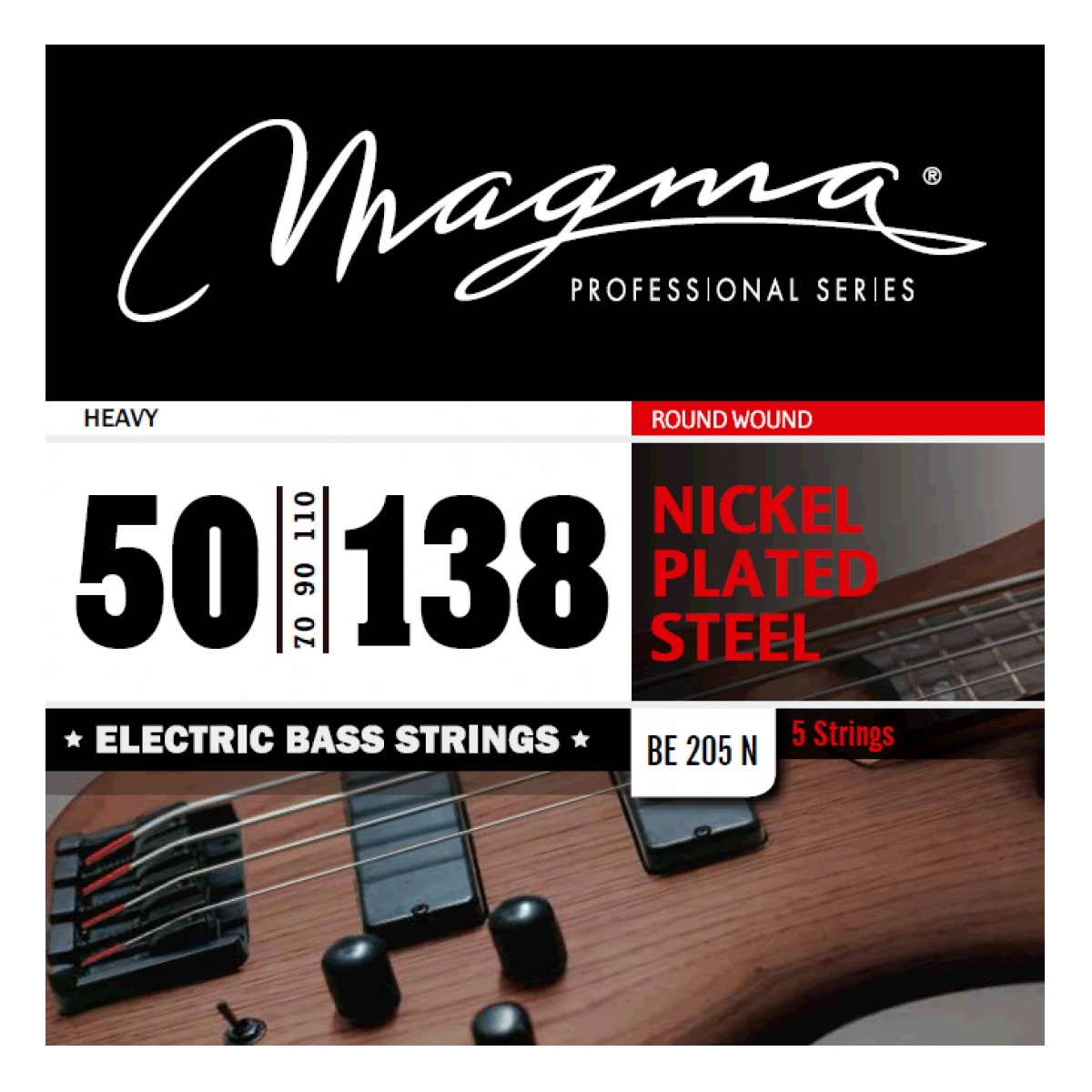 38363_4.jpg Cuerda Magma para Bajo Electrico 050-135 Nickel Plated Steel - Imagen 1