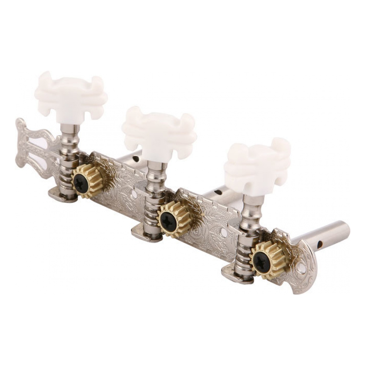 38465_4.jpg Clavijero Redtone Cromado con paleta blanca para guitarra clasica - Imagen 1