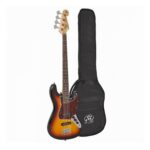 Bajo Electrico SX Bd1-3ts Basswood 4 Cuerdas Pasivo Tipo Jazz Bass C/ Funda - Imagen 3