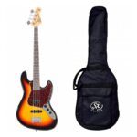 Bajo Electrico SX Bd1-3ts Basswood 4 Cuerdas Pasivo Tipo Jazz Bass C/ Funda - Imagen 4