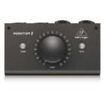 Controlador Monitores Estudio Behringer Monitor 1 Volumen Pasivo Stereo