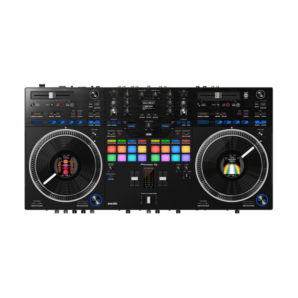 39235_4.jpg Controlador DJ Pioneer DDJ-REV7, 2 Canales, Interfaz Integrada, Motorizado, 16 Pads, Serato DJ - Imagen 1