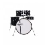 Bateria Mapex HX-529SFJKDK Horizon X Rock Black 5 Cuerpos Sin Fierros