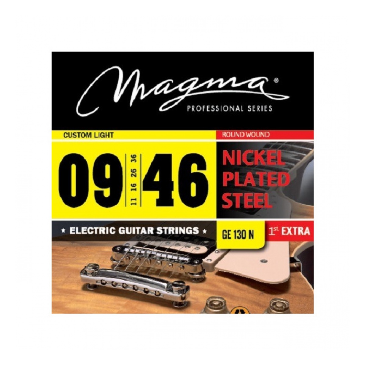 40144_4.jpg Set Strings Magma Guit-Elec Nickel P/Steel 009 Cus - Imagen 1